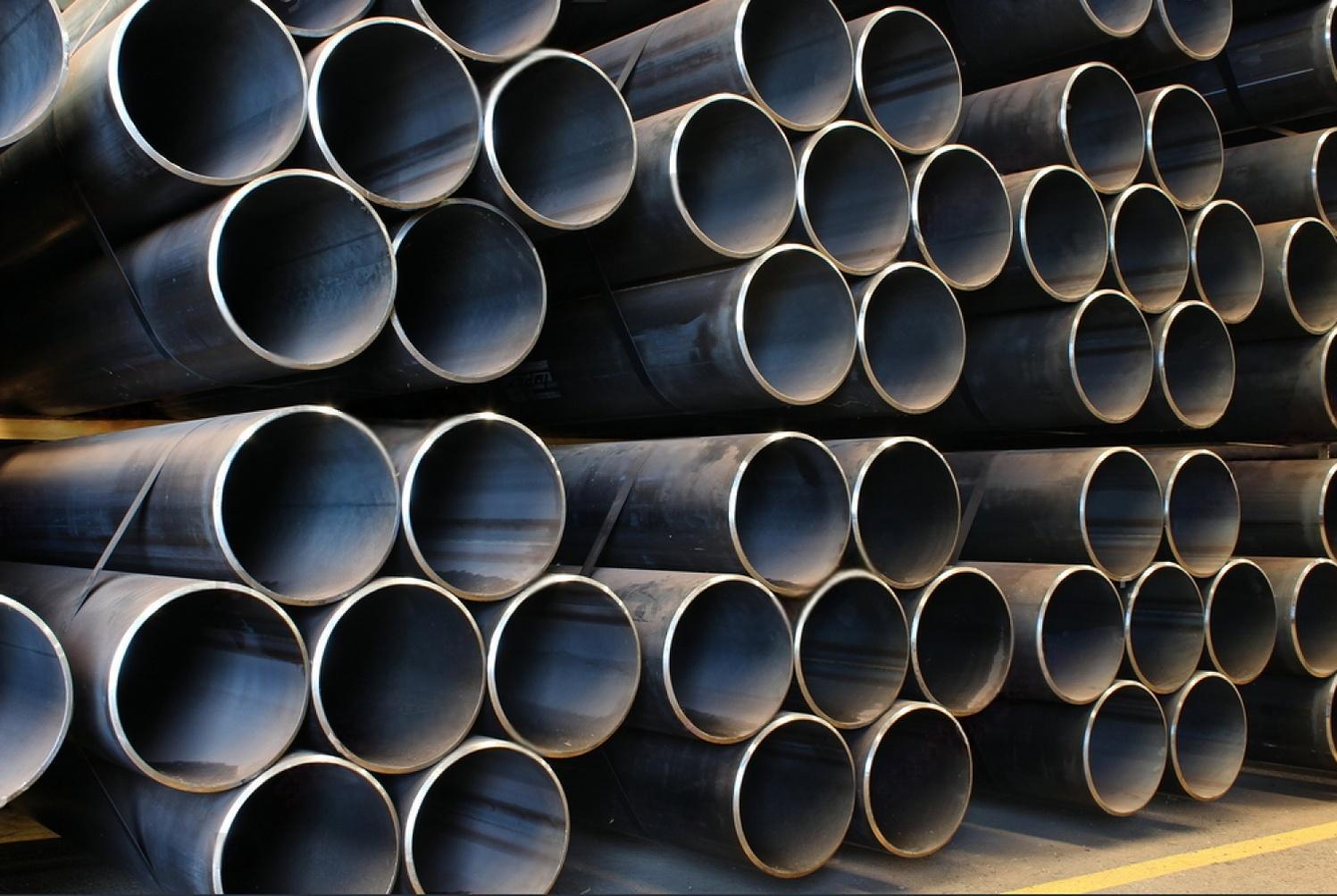 Carbon steel pipes